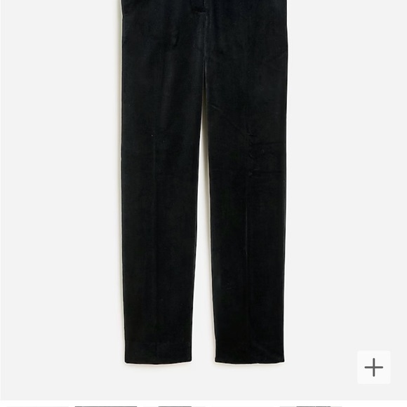 J Crew Collection stretch cotton velvet pants size 14 new, never worn with tags - Picture 4 of 5